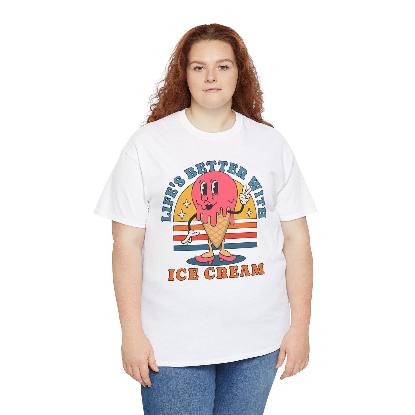 STRAWBERRY ICE CREAM - Dessert (Basic Tee)