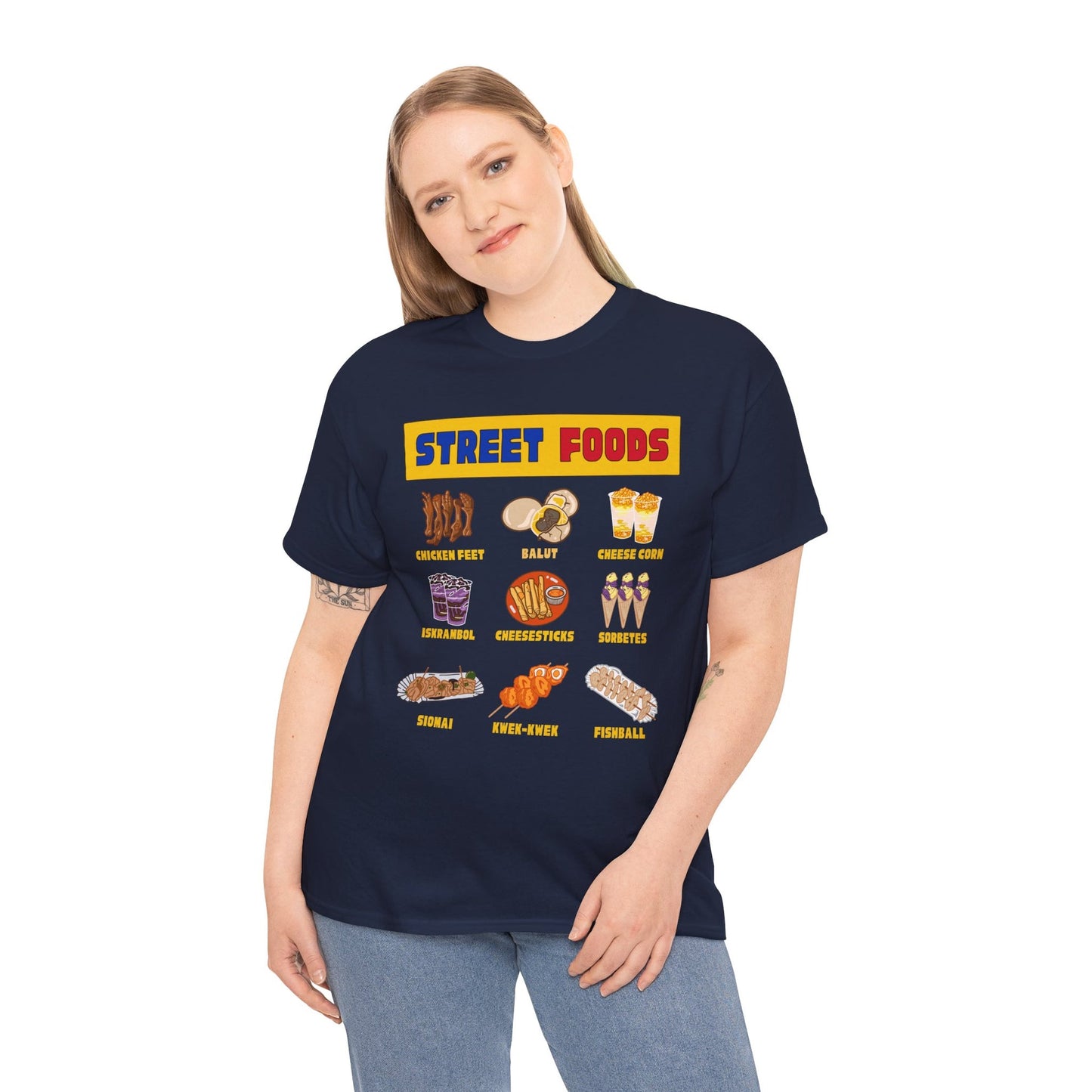 PINOY STREET FOODS 2 - Filipino Food (Basic Tee)