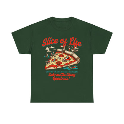 LOBSTER & SPINACH - Pizza (Basic Tee)