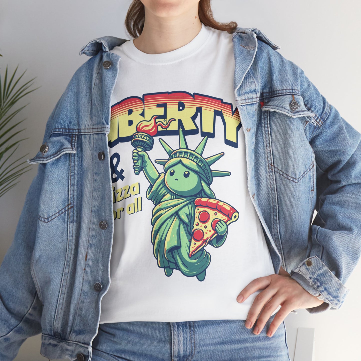 CHEESESTEAK - Pizza (Basic Tee)