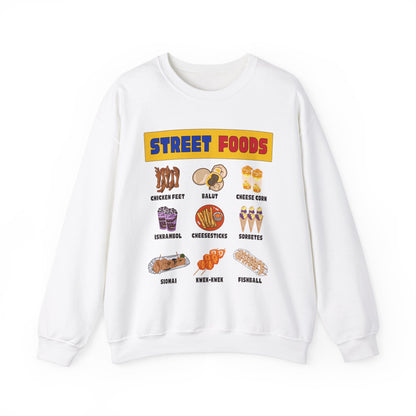 PINOY STREET FOODS  2 - Filipino Food (Sweatshirt)