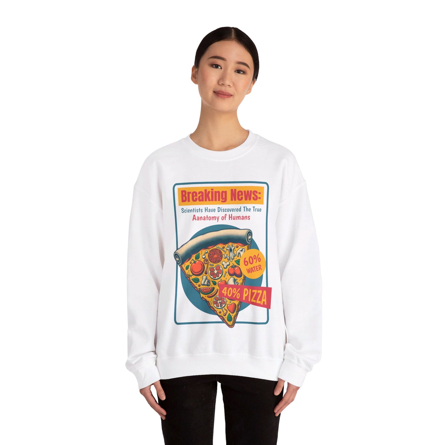 SMOKED SALMON - Pizza (Sweatshirt)