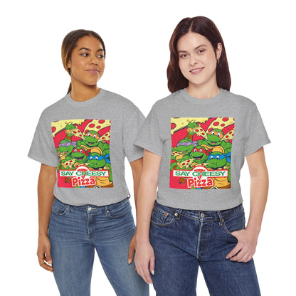 BEEF & BROCCOLI - Pizza (Basic Tee)