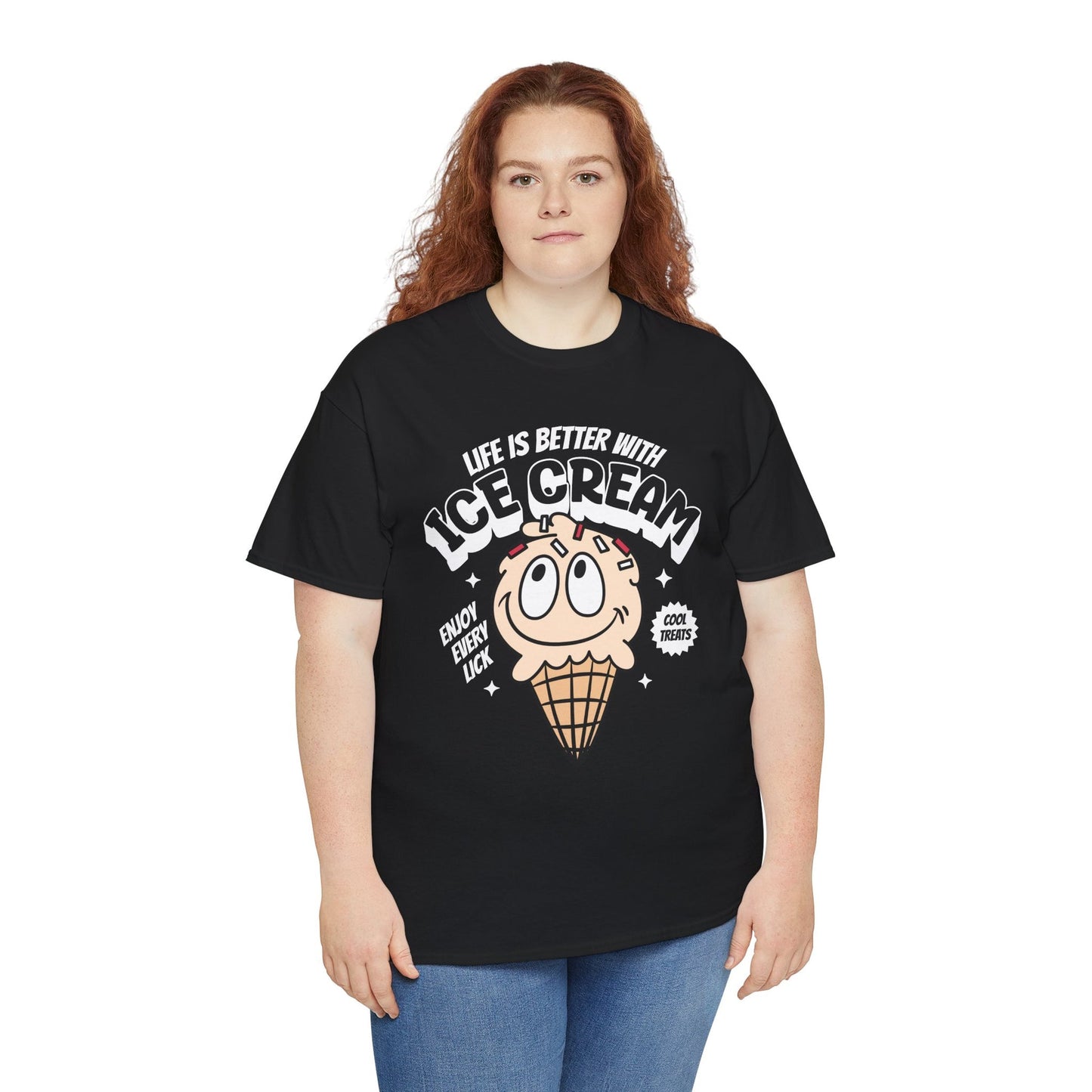 COOKIES & CREAM ICE CREAM - Dessert (Basic Tee)