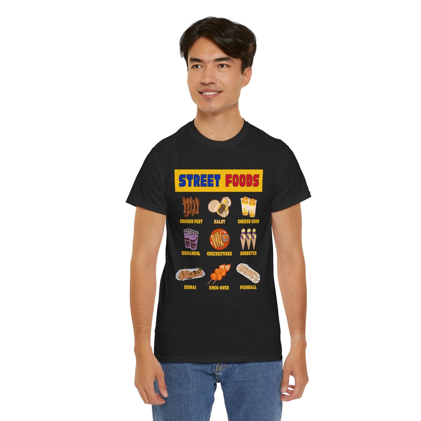 PINOY STREET FOODS 2 - Filipino Food (Basic Tee)