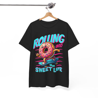 CINNAMON ROLL DONUT - Dessert (Basic Tee)