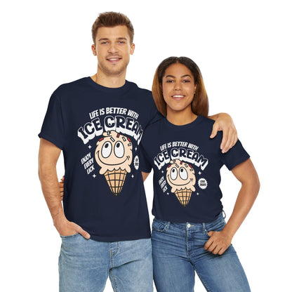 COOKIES & CREAM ICE CREAM - Dessert (Basic Tee)