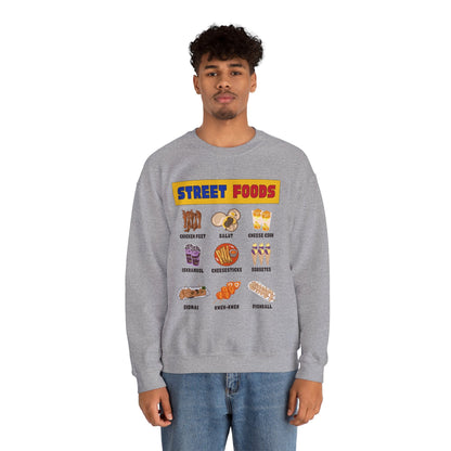 PINOY STREET FOODS  2 - Filipino Food (Sweatshirt)