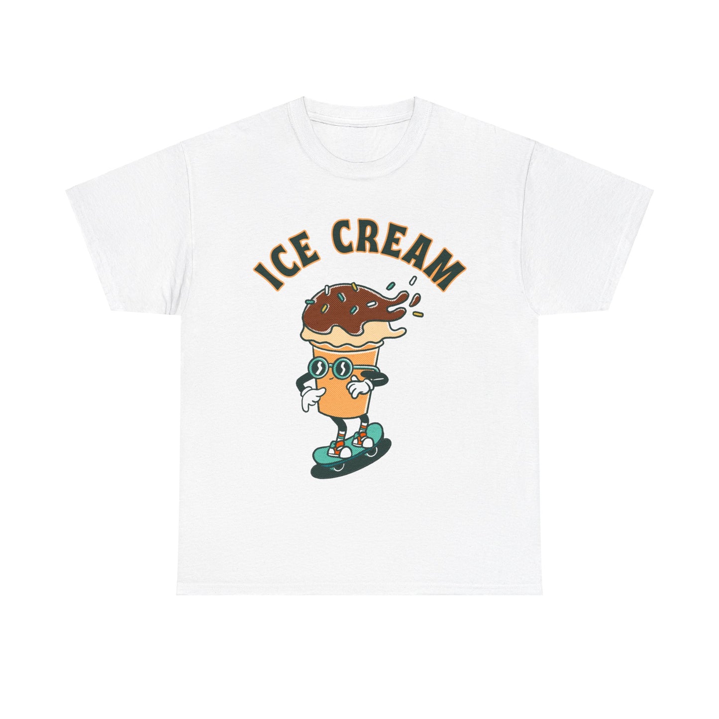 CHOCOLATE ICE CREAM - Dessert (Basic Tee)