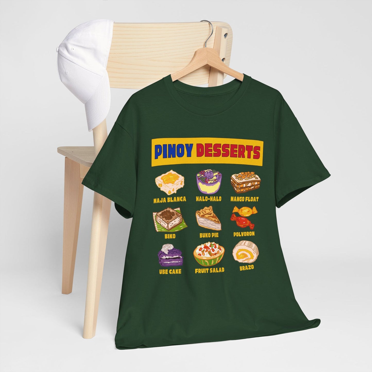 PINOY DESSERTS - Filipino Food (Basic Tee)