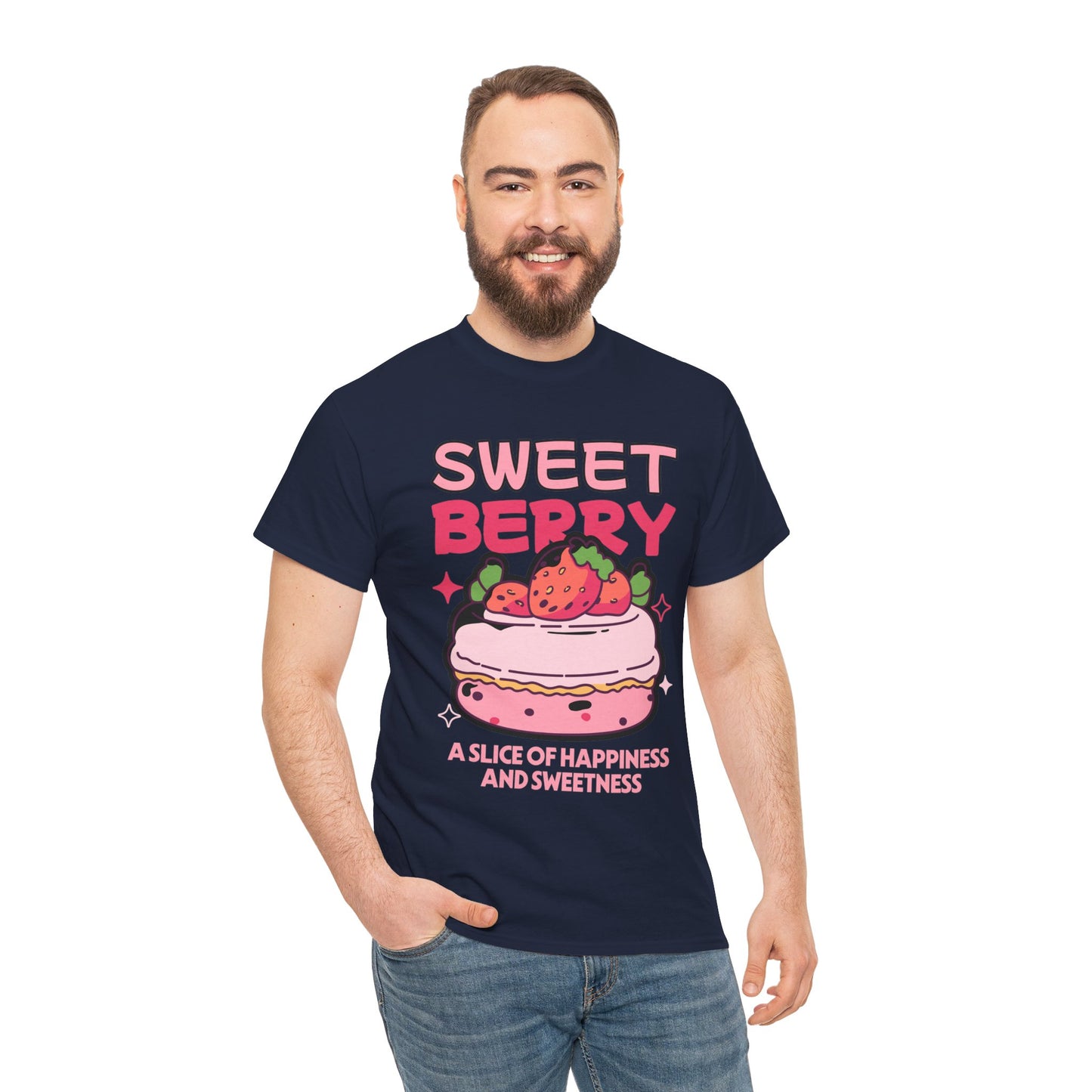 STRAWBERRY CAKE - Dessert (Basic Tee)