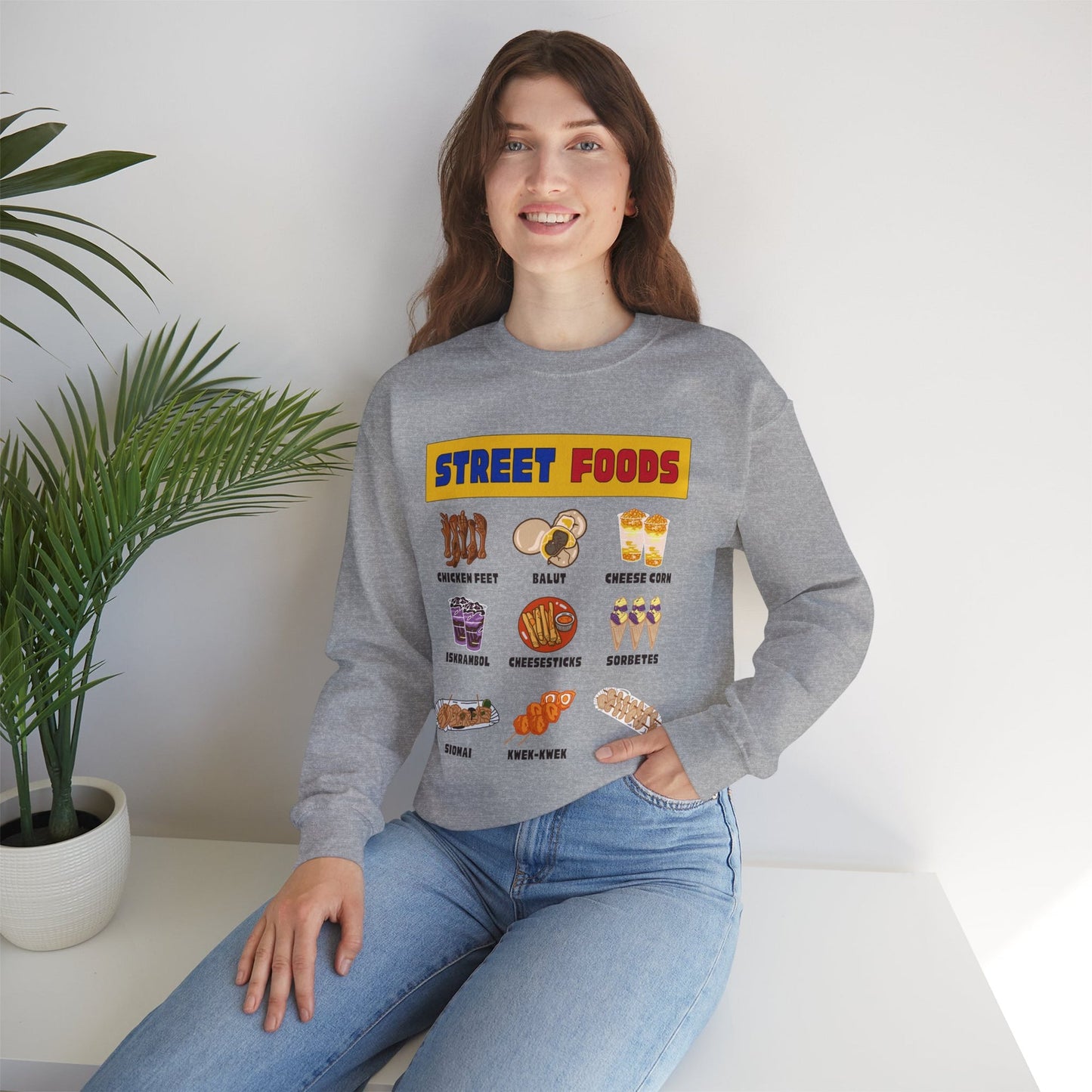 PINOY STREET FOODS  2 - Filipino Food (Sweatshirt)