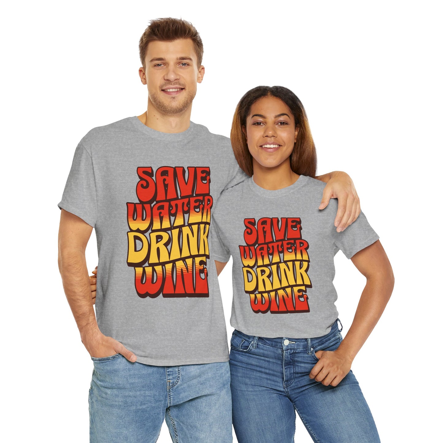 RED WINE - Drinks (Basic Tee)