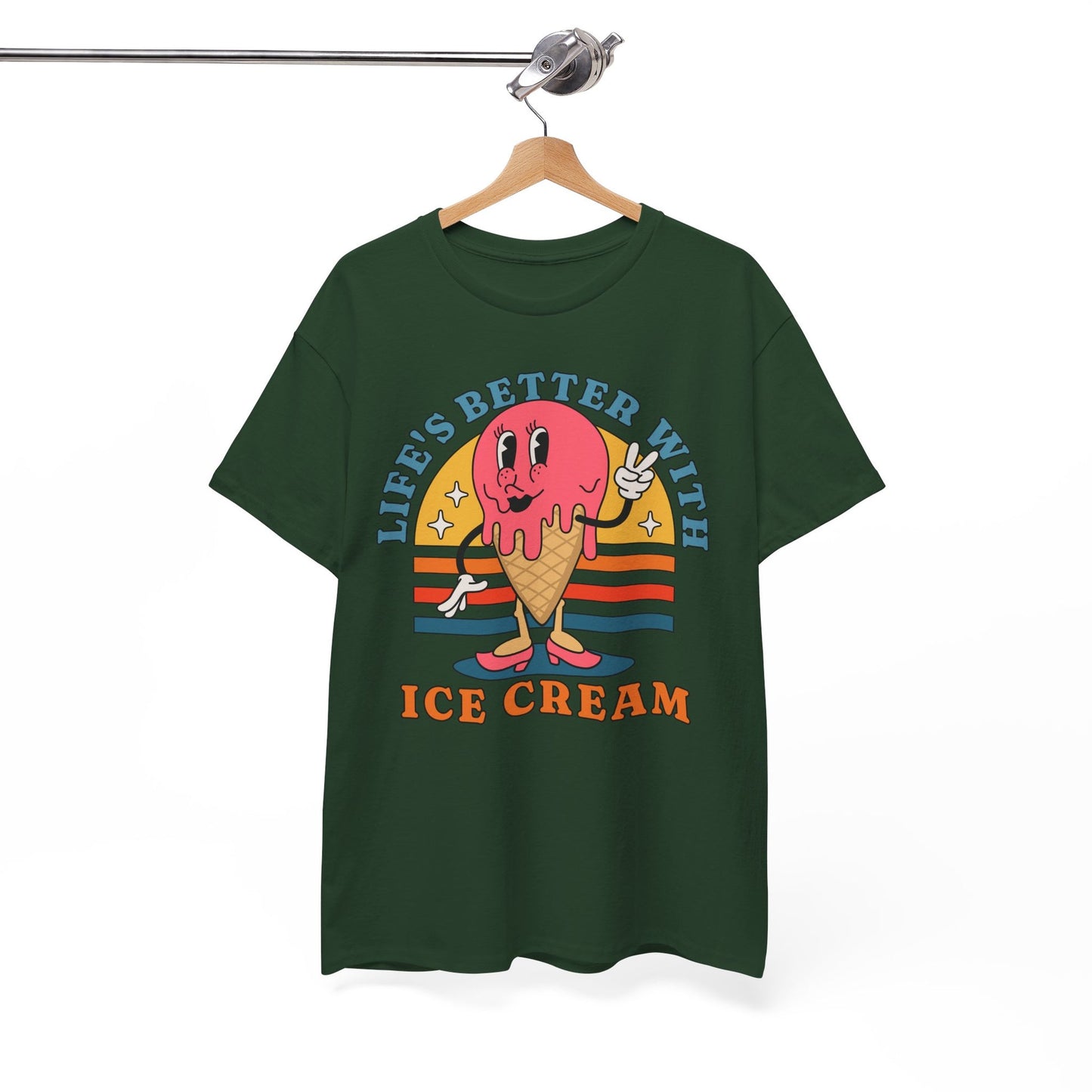 STRAWBERRY ICE CREAM - Dessert (Basic Tee)