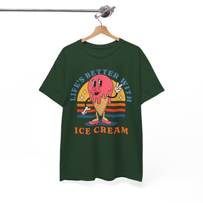 STRAWBERRY ICE CREAM - Dessert (Basic Tee)