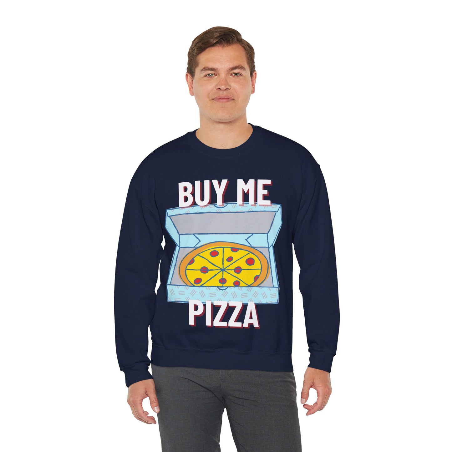 CHICKEN ALFREDO - Pizza (Sweatshirt)