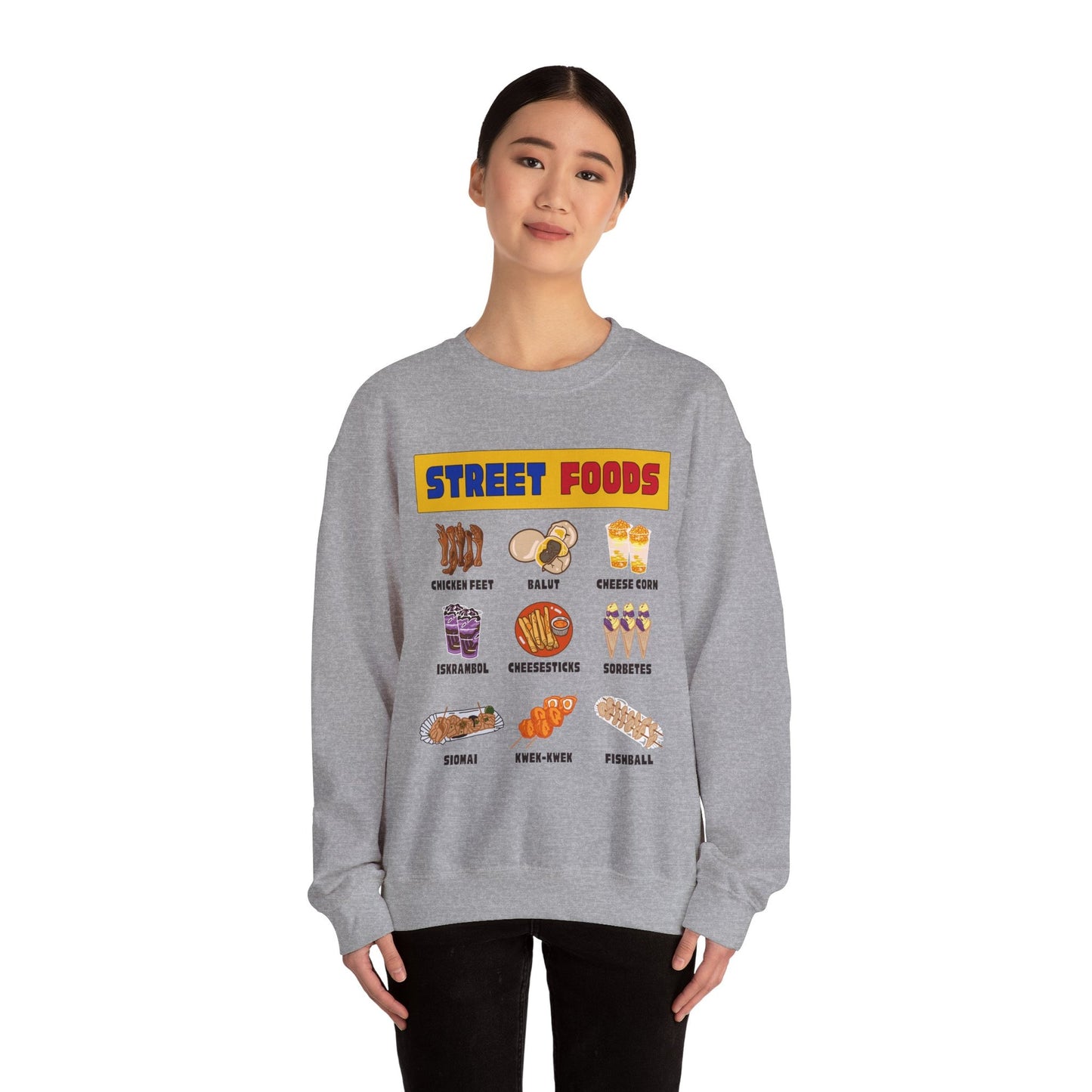 PINOY STREET FOODS  2 - Filipino Food (Sweatshirt)