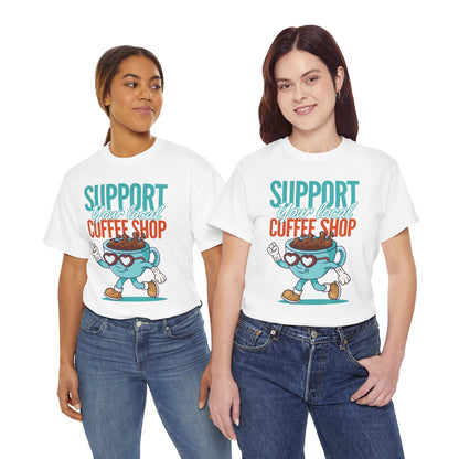 FLAT WHITE - Coffee (Basic Tee)
