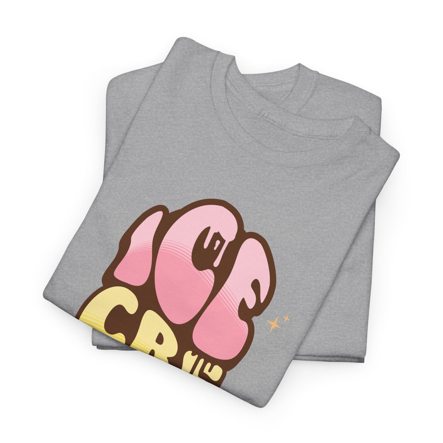 COTTON CANDY ICE CREAM - Dessert (Basic Tee)