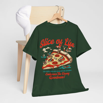 LOBSTER & SPINACH - Pizza (Basic Tee)