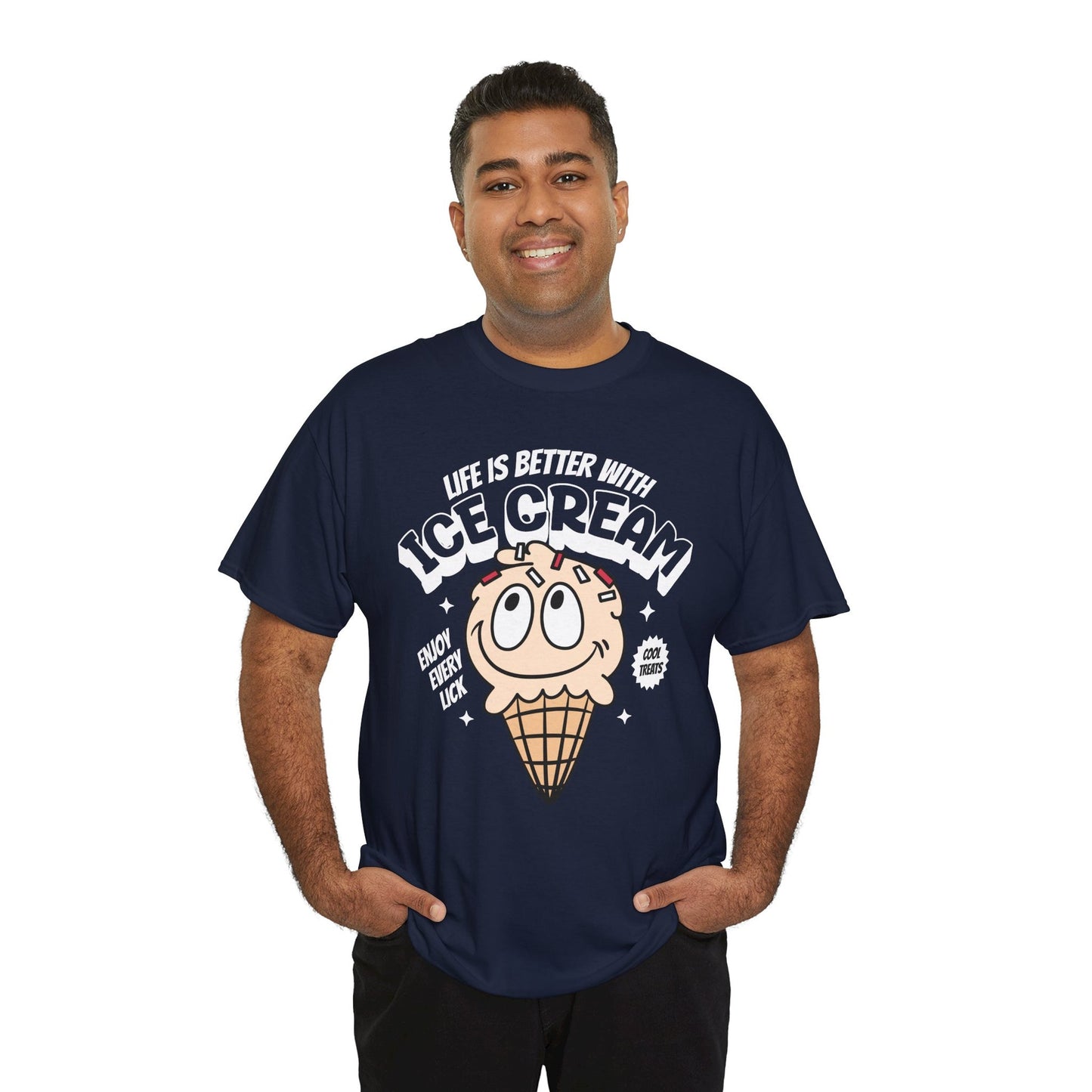 COOKIES & CREAM ICE CREAM - Dessert (Basic Tee)