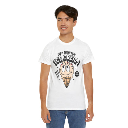 COOKIES & CREAM ICE CREAM - Dessert (Basic Tee)