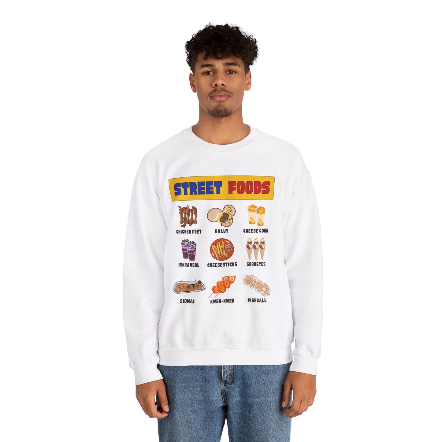 PINOY STREET FOODS  2 - Filipino Food (Sweatshirt)
