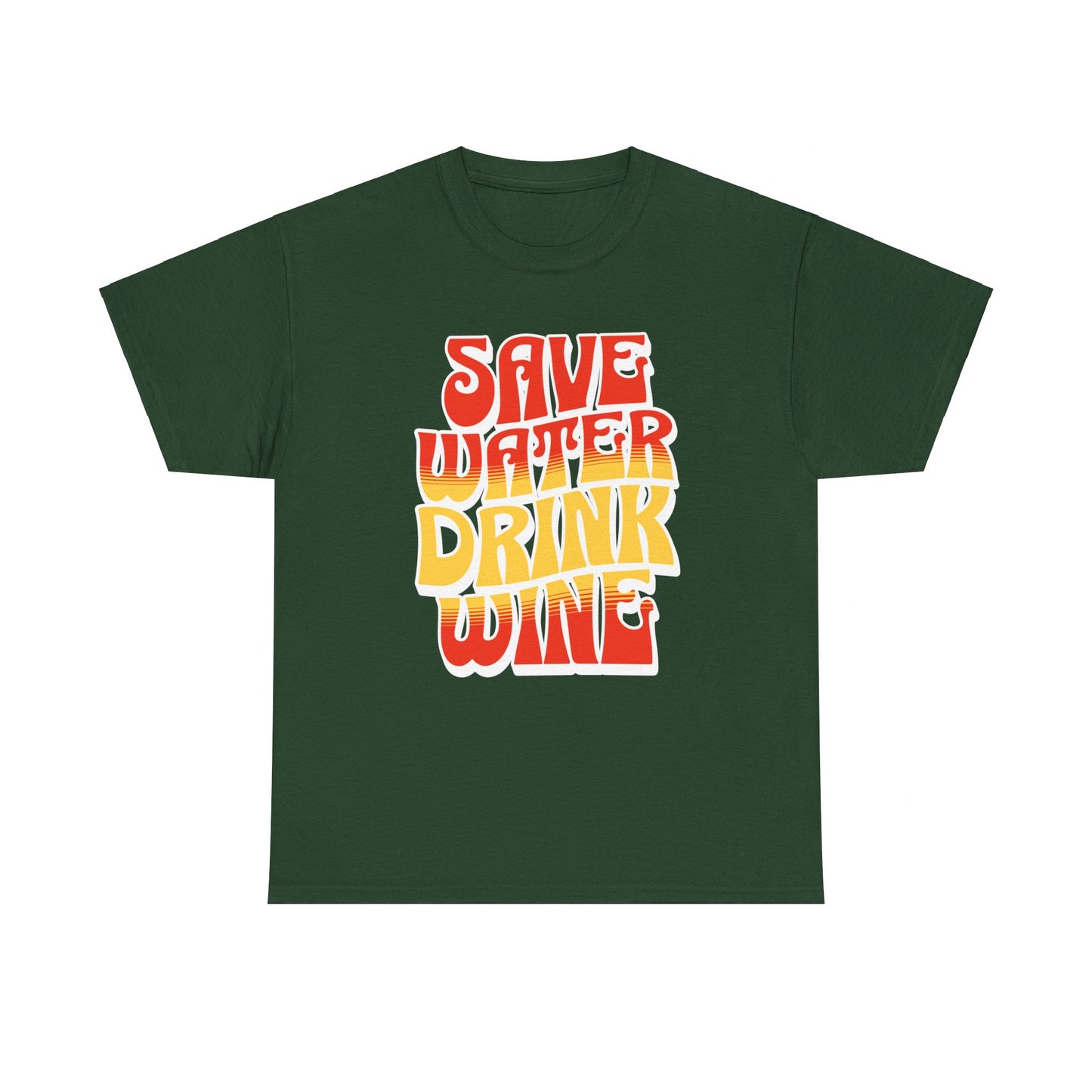 RED WINE - Drinks (Basic Tee)