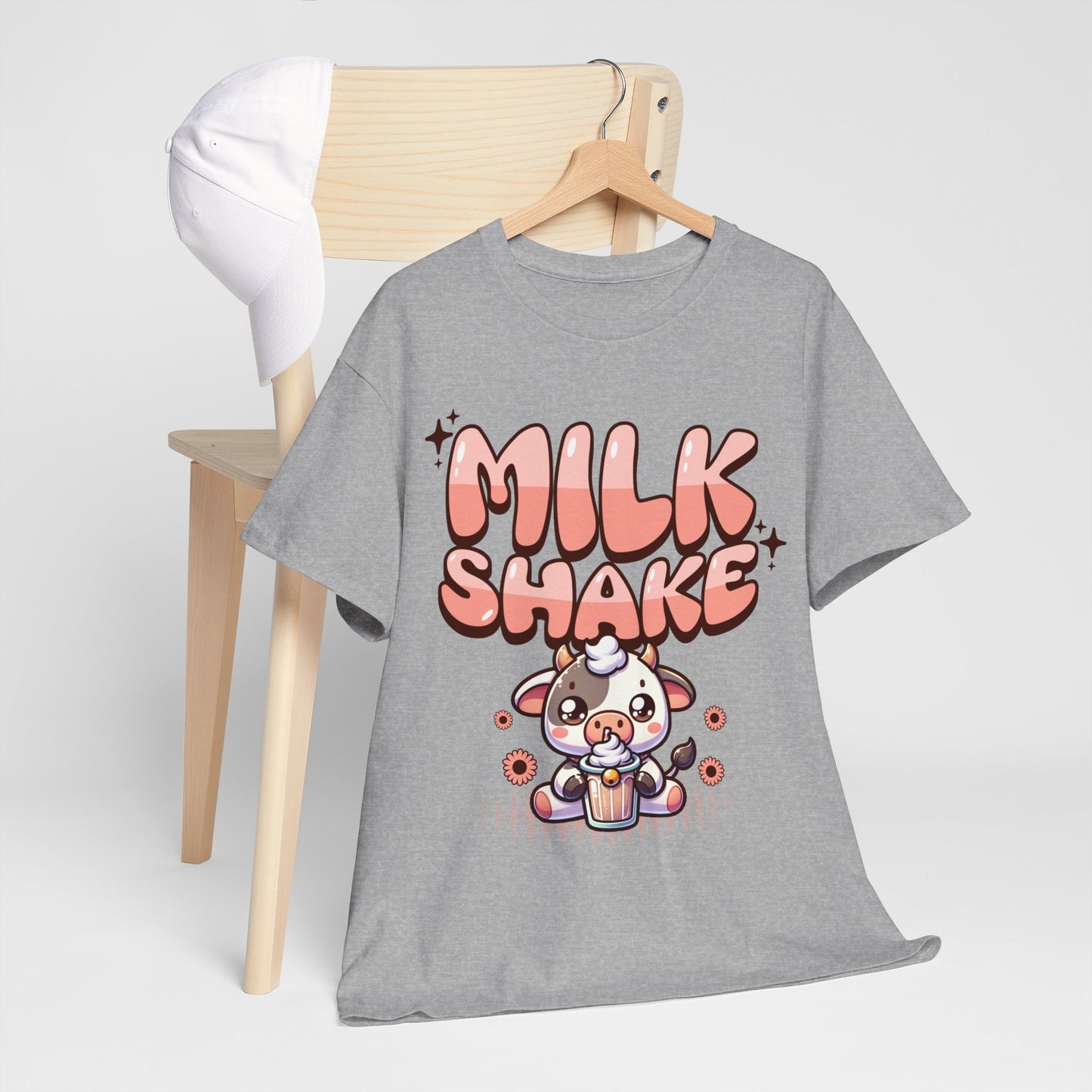 STRAWBERRY MILKSHAKE - Drinks (Basic Tee)