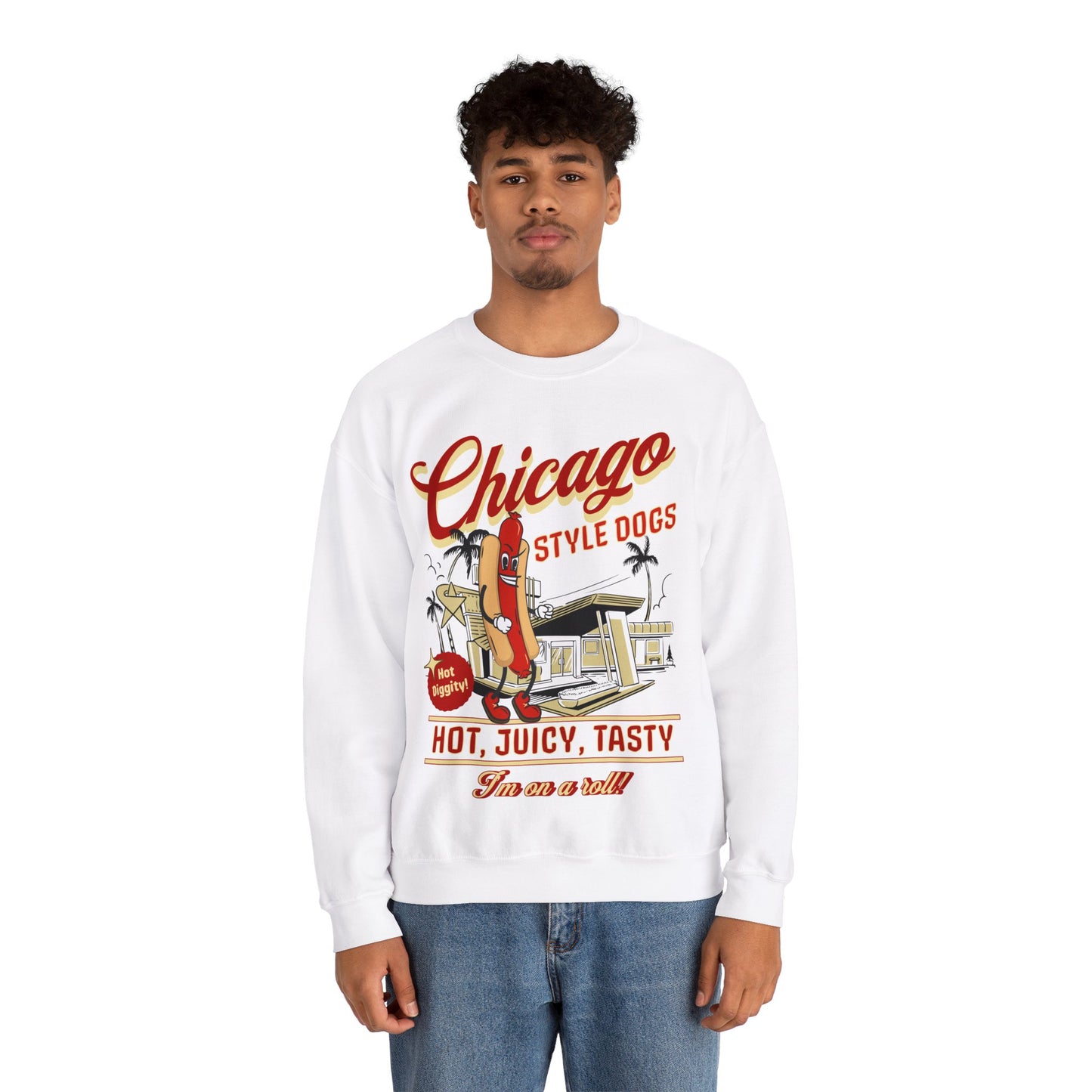 CHICAGO STYLE HOTDOG - Hotdog (Sweatshirt)