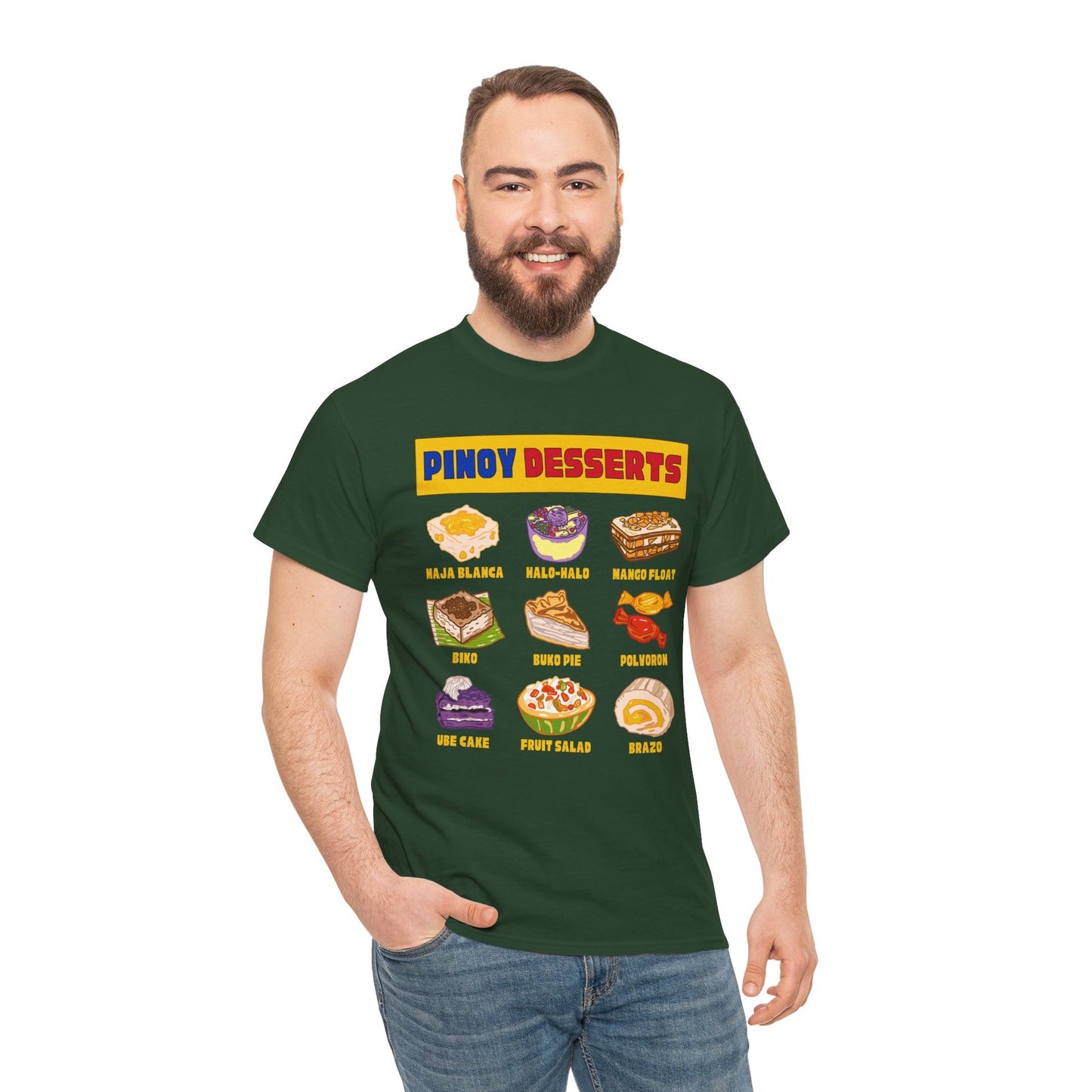 PINOY DESSERTS - Filipino Food (Basic Tee)