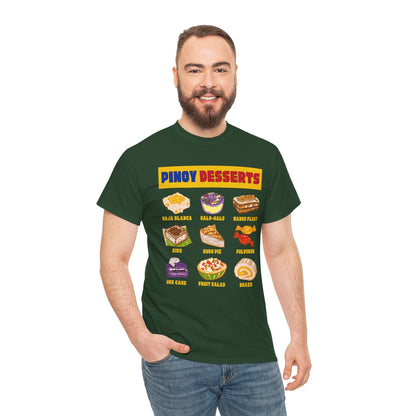 PINOY DESSERTS - Filipino Food (Basic Tee)