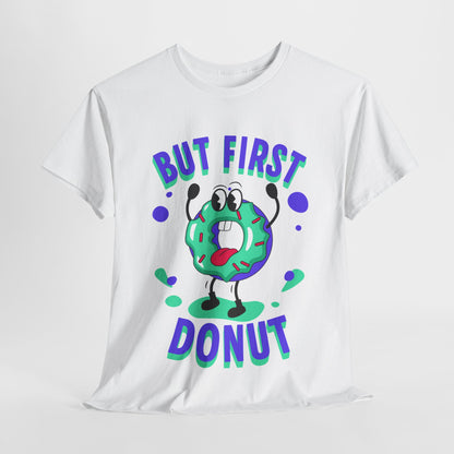 VANILLA FROSTED DONUT - Dessert (Basic Tee)