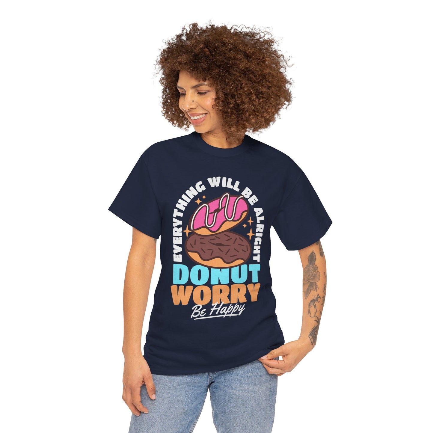 APPLE FRITTER DONUT - Dessert (Basic Tee)