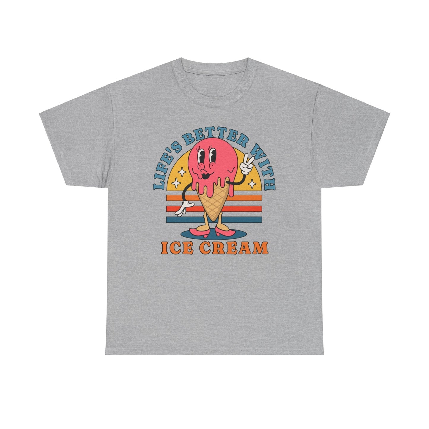 STRAWBERRY ICE CREAM - Dessert (Basic Tee)