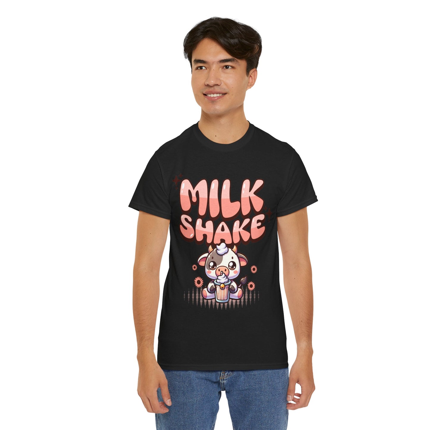 STRAWBERRY MILKSHAKE - Drinks (Basic Tee)