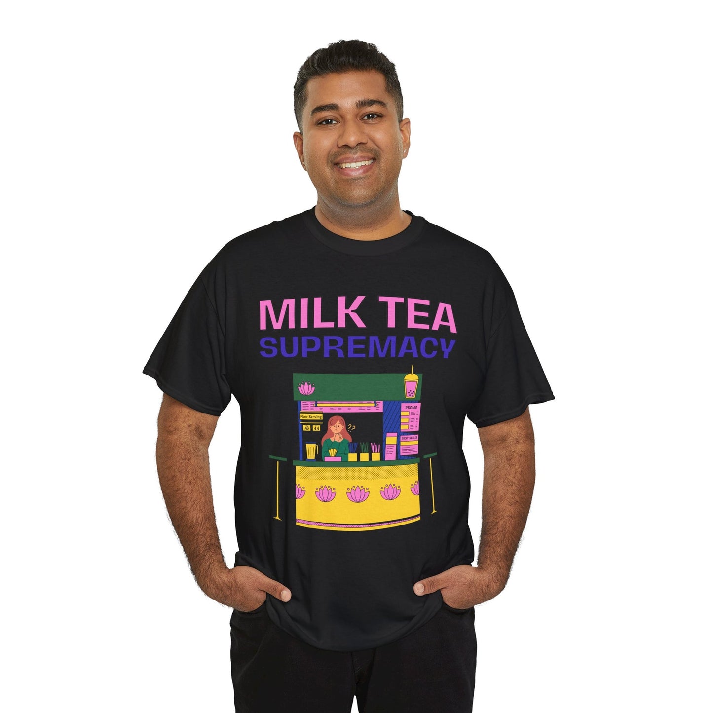 CARAMEL MILK TEA - Drinks (Basic Tee)