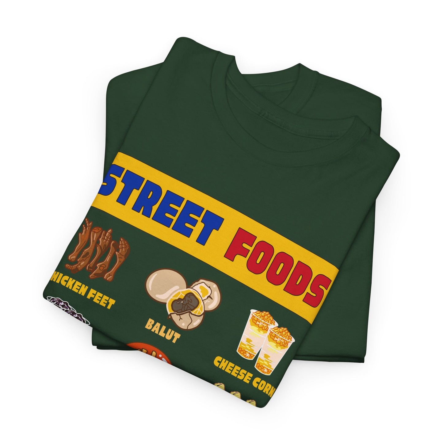 PINOY STREET FOODS 2 - Filipino Food (Basic Tee)