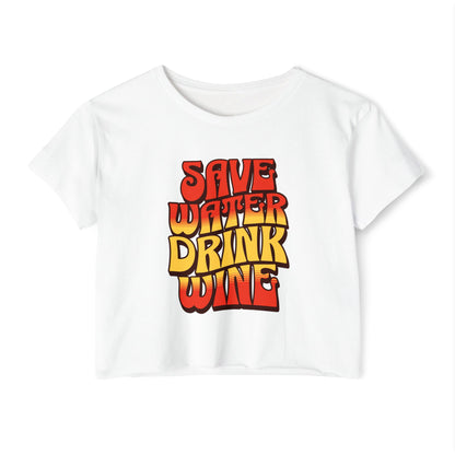 RED WINE - Drinks (Crop Top)