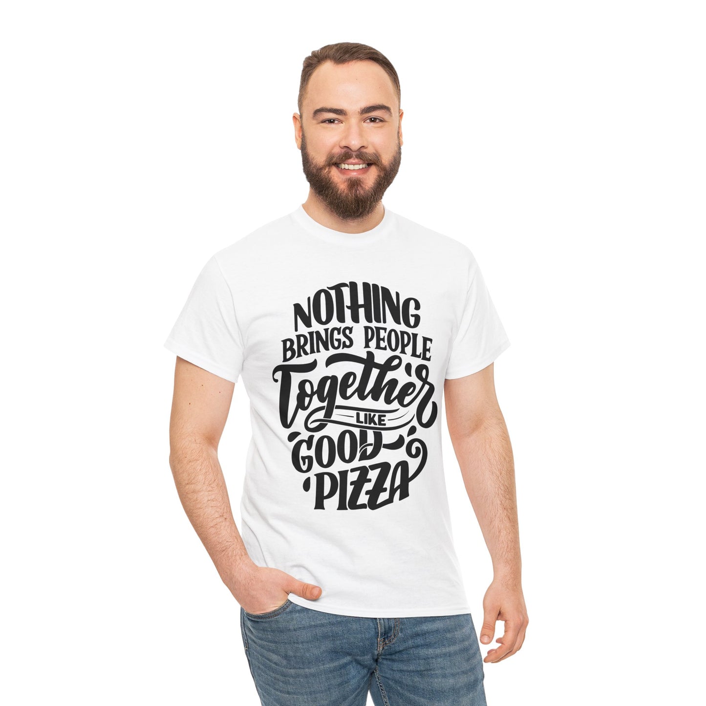 EGGPLANT PARMESAN - Pizza (Basic Tee)