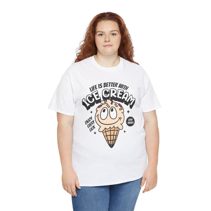 COOKIES & CREAM ICE CREAM - Dessert (Basic Tee)