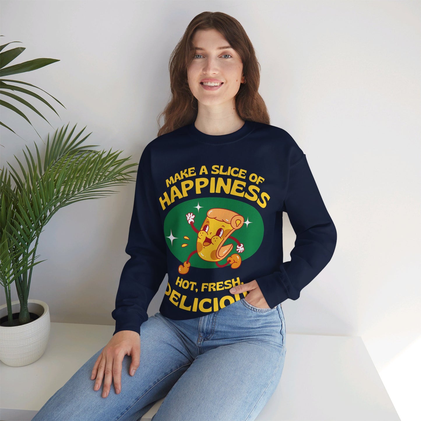 FOUR CHEESE - Pizza (Sweatshirt)