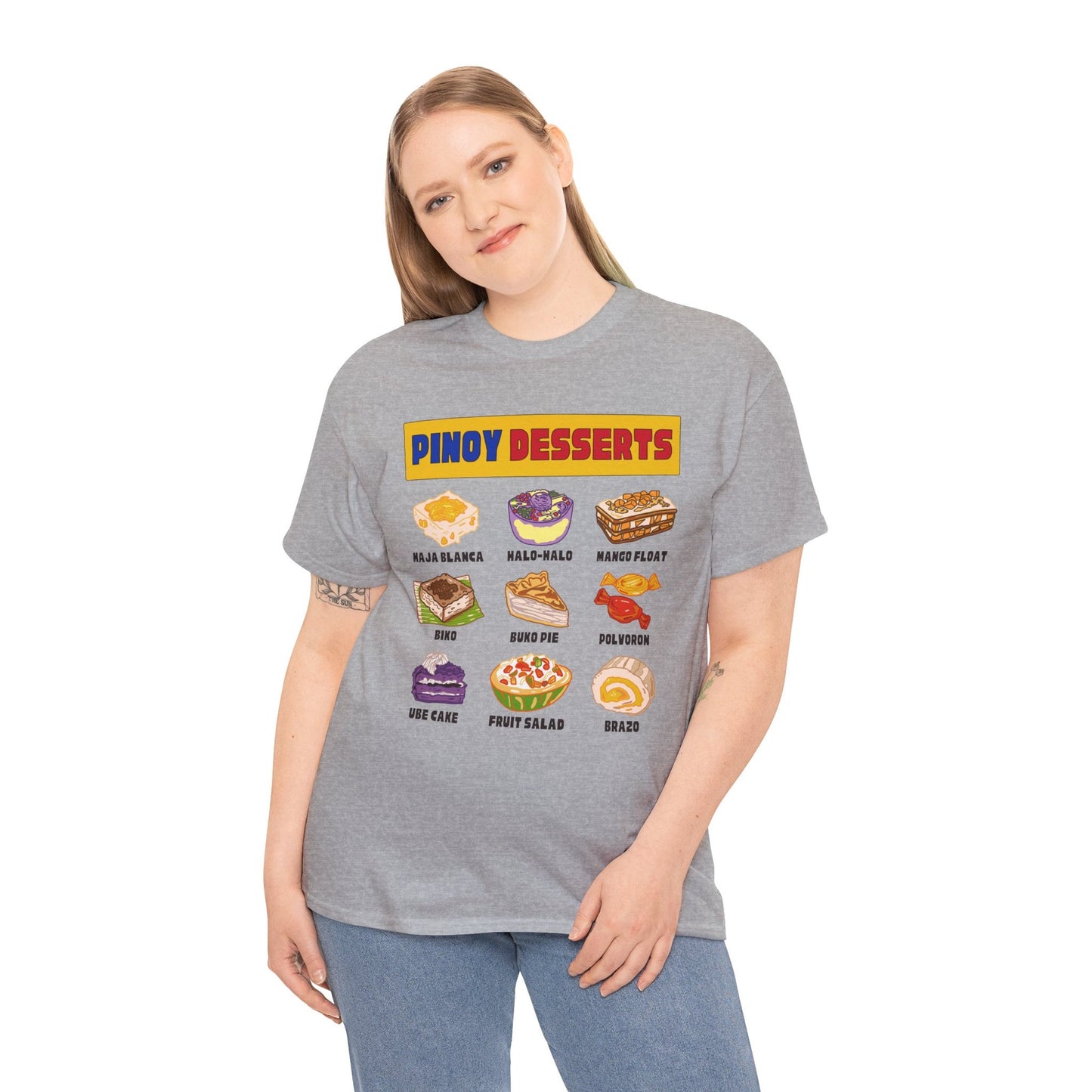 PINOY DESSERTS - Filipino Food (Basic Tee)