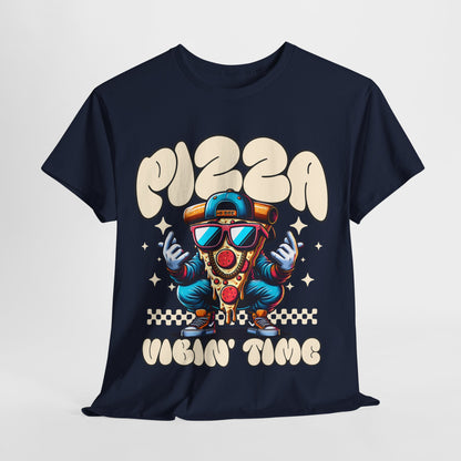 APPLE & CHEDDAR - Pizza (Basic Tee)