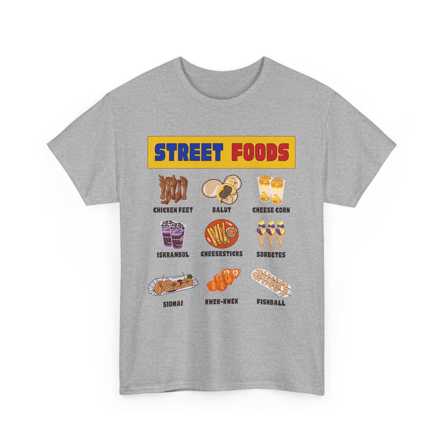 PINOY STREET FOODS 2 - Filipino Food (Basic Tee)