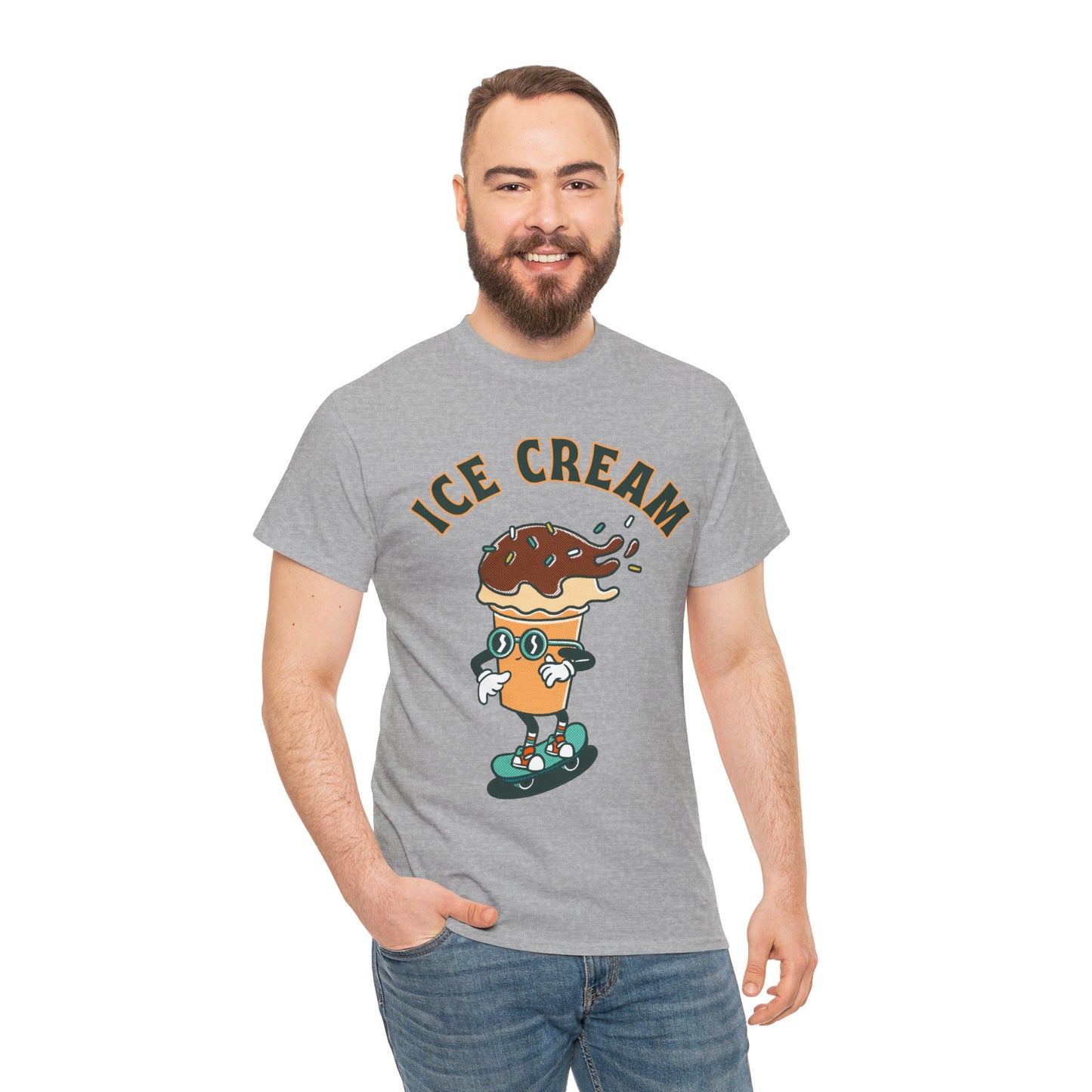 CHOCOLATE ICE CREAM - Dessert (Basic Tee)