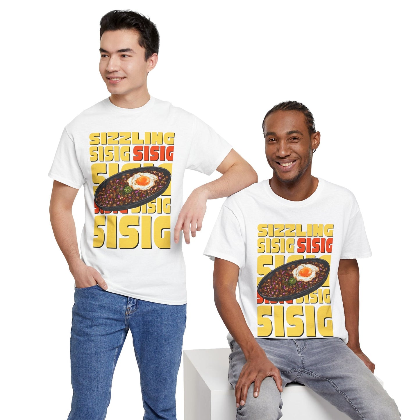 PORK SISIG - Filipino Food (Basic Tee)