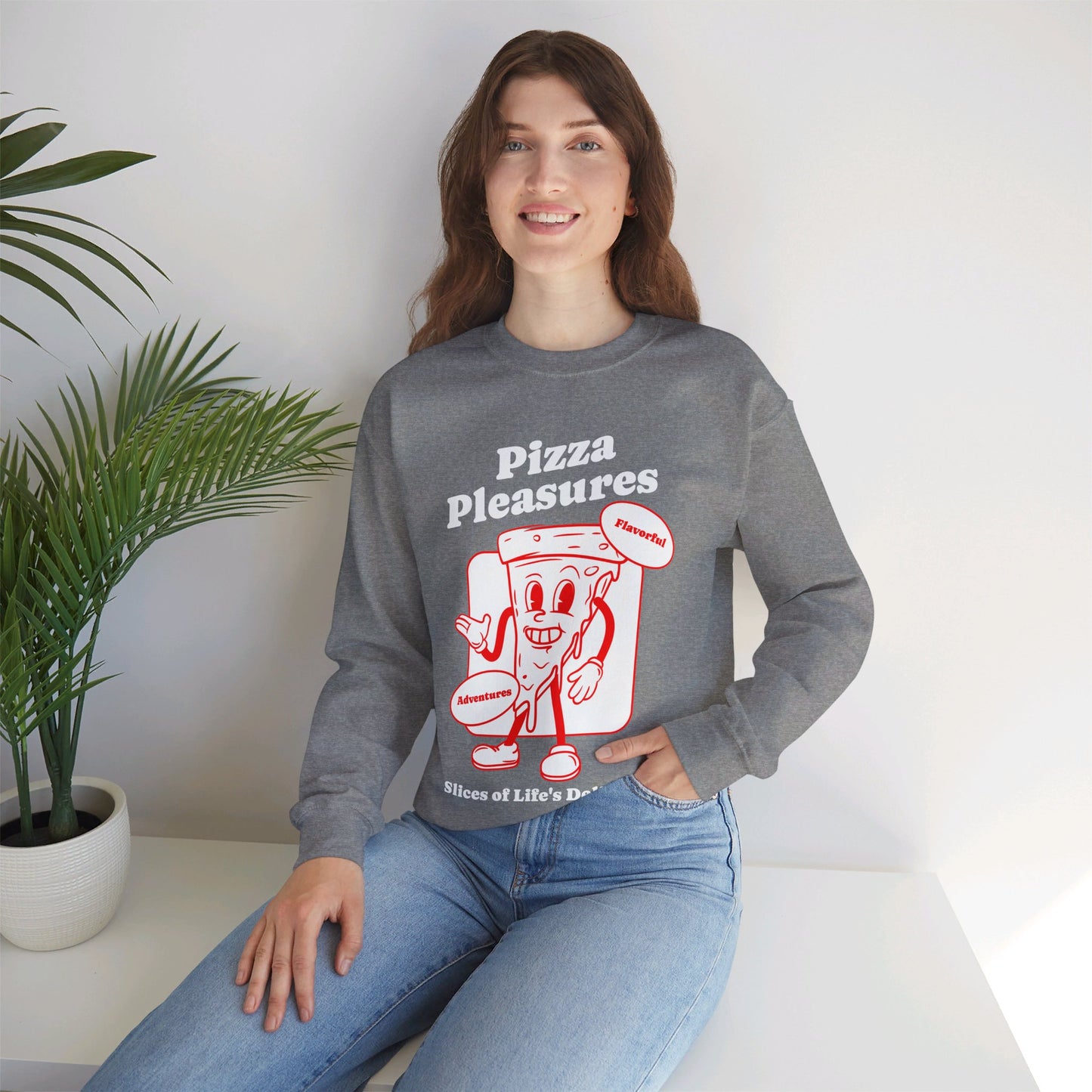 CHICKEN TIKKA - Pizza (Sweatshirt)