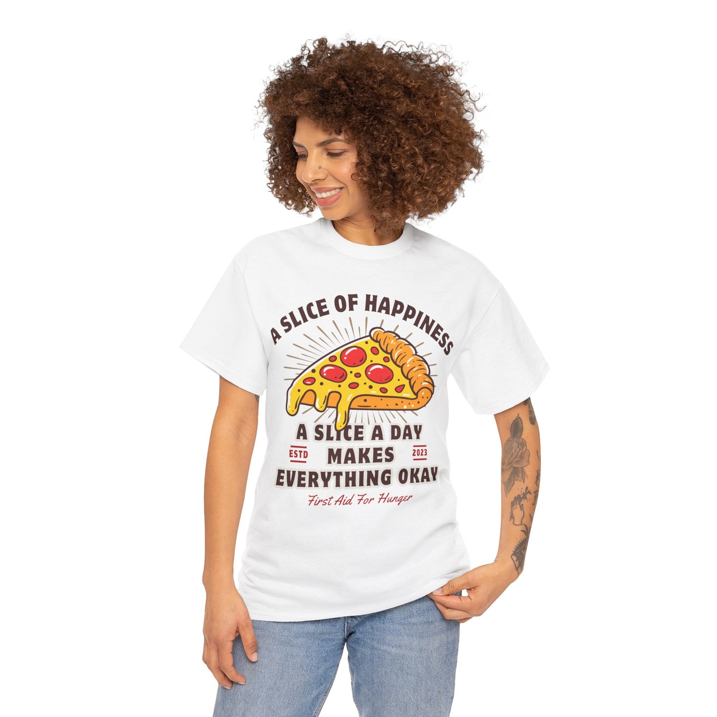 MEDITERRANEAN - Pizza (Basic Tee)