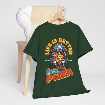 AVOCADO & TOMATO - Pizza (Basic Tee)